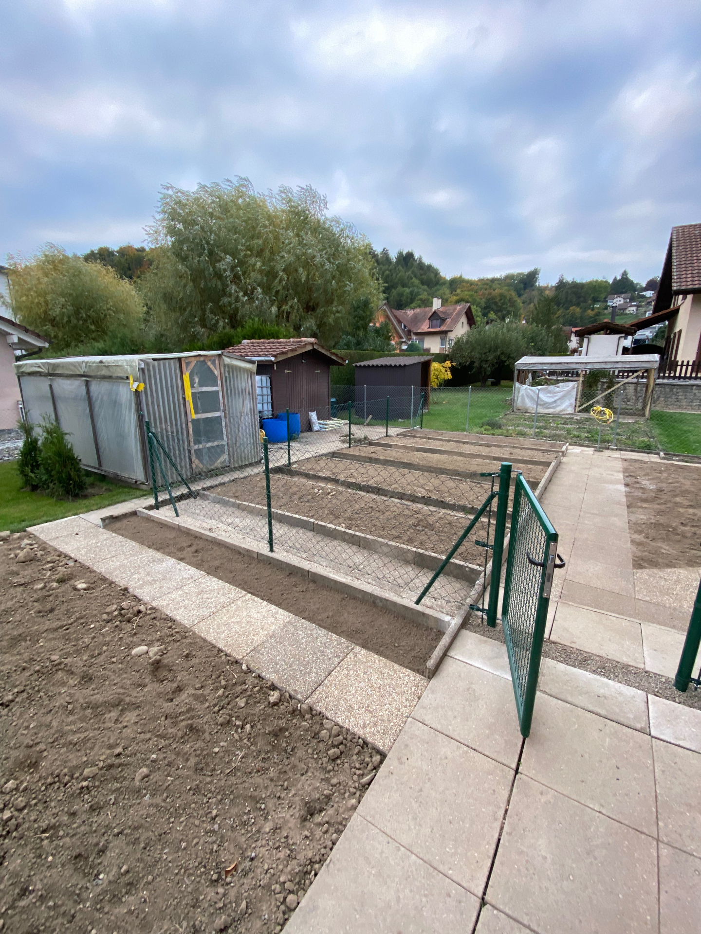 Création d'un potager et aménagement extérieur par Artifloor